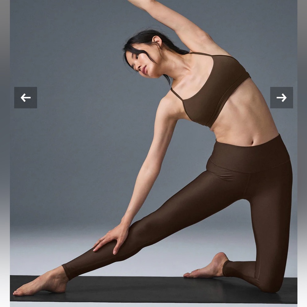 ALO Yoga Espresso High-Waist Airlift Leggings